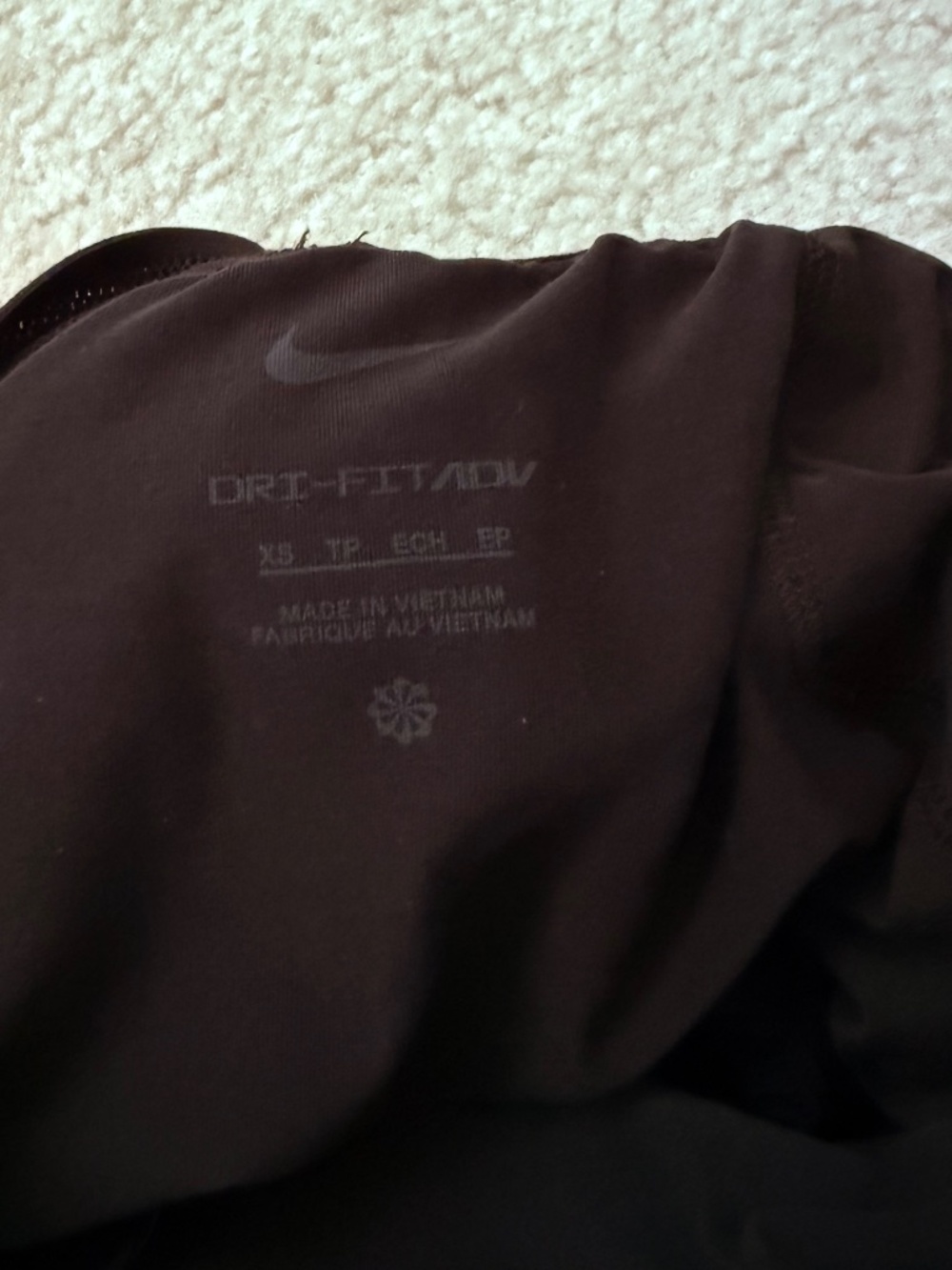 NWOT Nike AeroSwift Women's Black Performance Shorts Sz XS - Picture 6 of 6